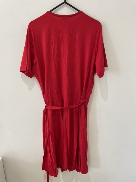 La Redoute Wrap Front Wrapover Dress Size M (10-12) Flattering Draping RRP £38