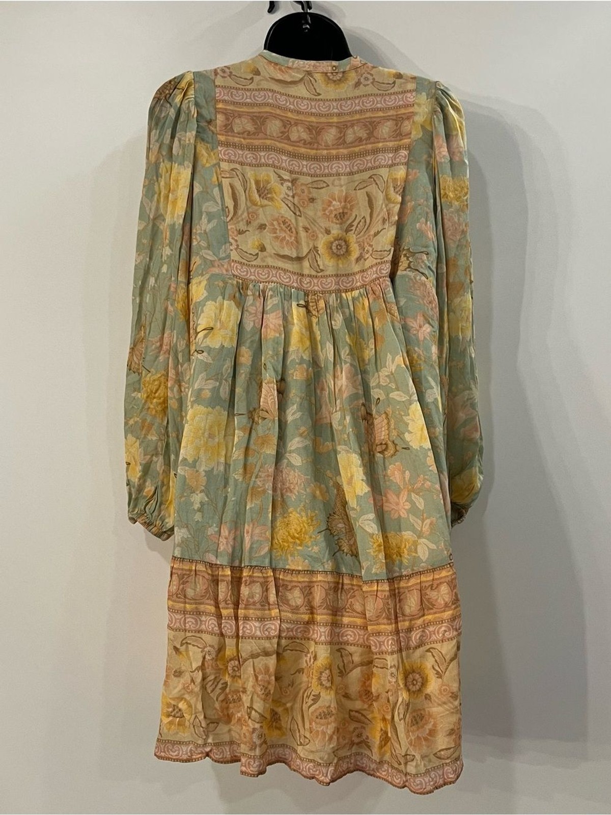 Spell Butterfly Boho Tunic Dress Botanical Mini Dress Size XS