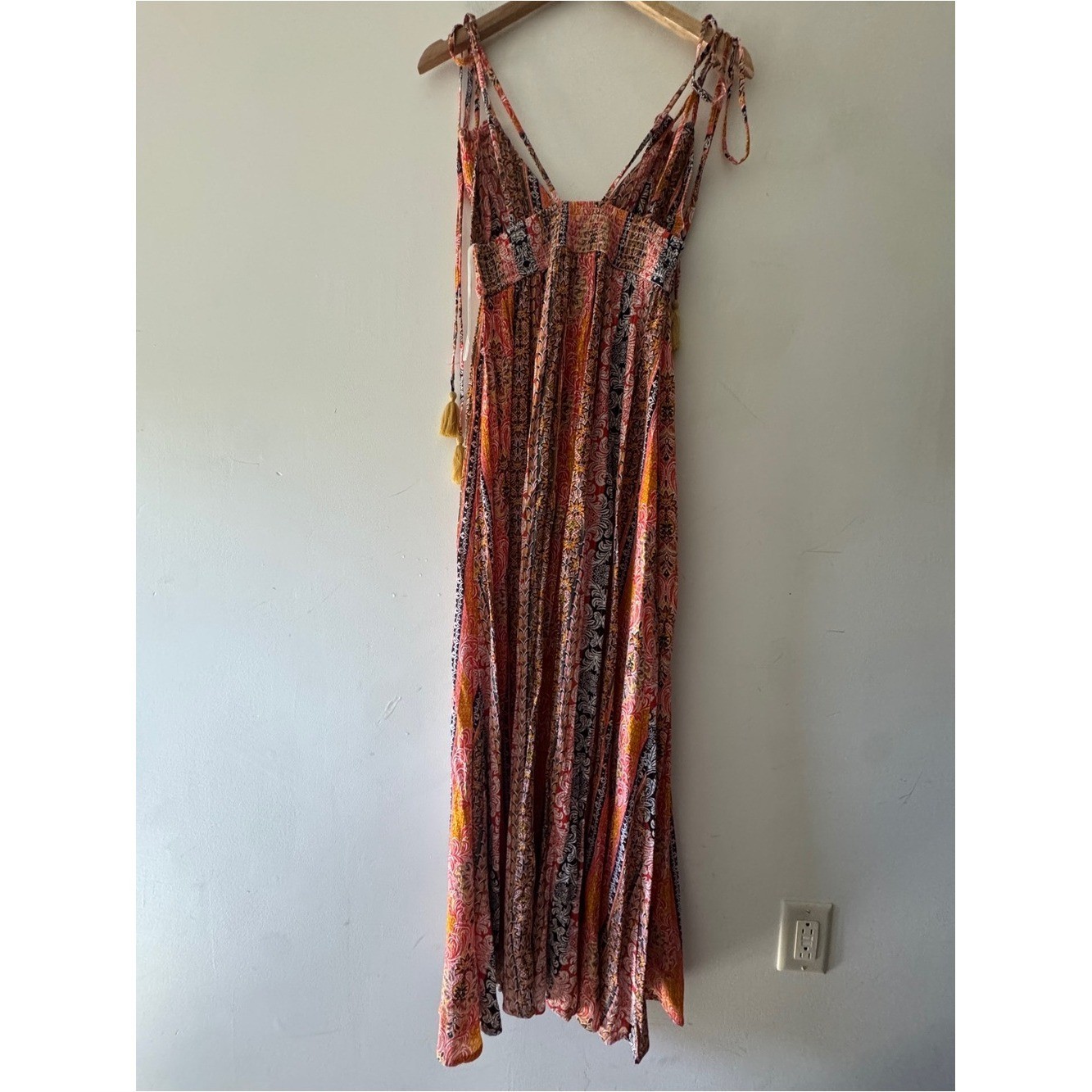 NEW!! En Creme Gorgeous Boho Pattern Maxi Dress