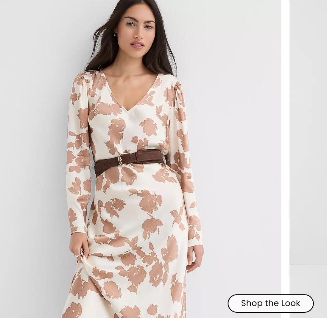 nwt ANN TAYLOR loft satin v-neck bias maxi dress spring 2026~! 4