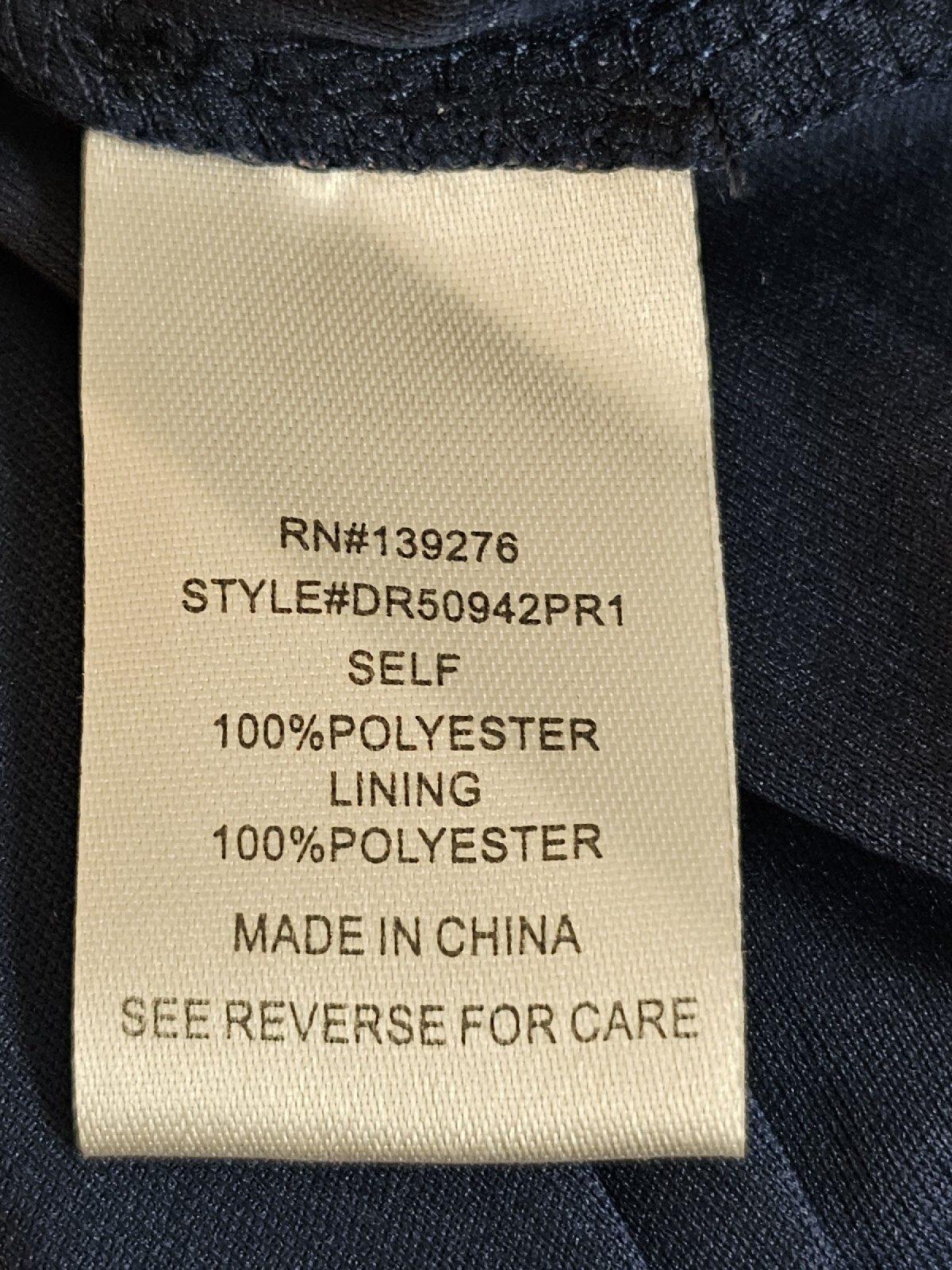 Daniel Rainn Dress Lined Size Medium Sleeveless Blue Pit To Pit 20in Length 36in