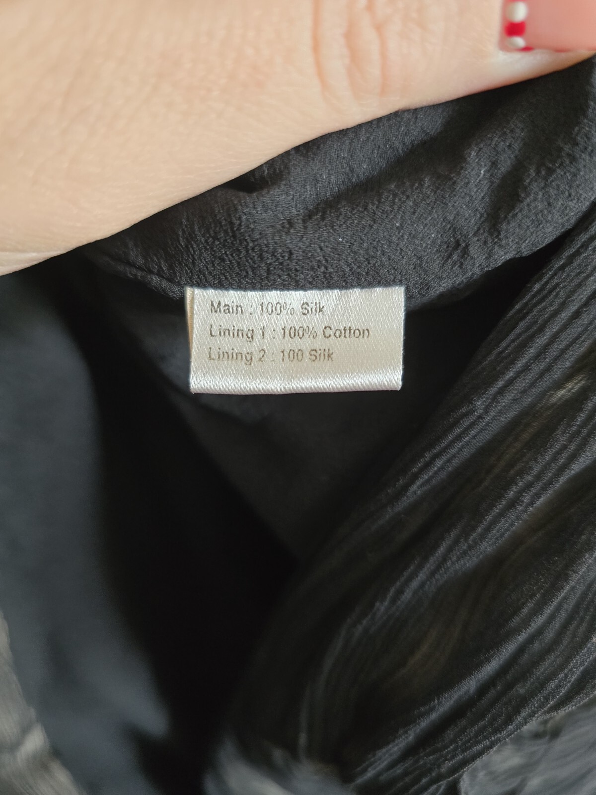 Kirrily Johnston 100% Silk One Shoulder Ruched Black Mini Dress Size 10