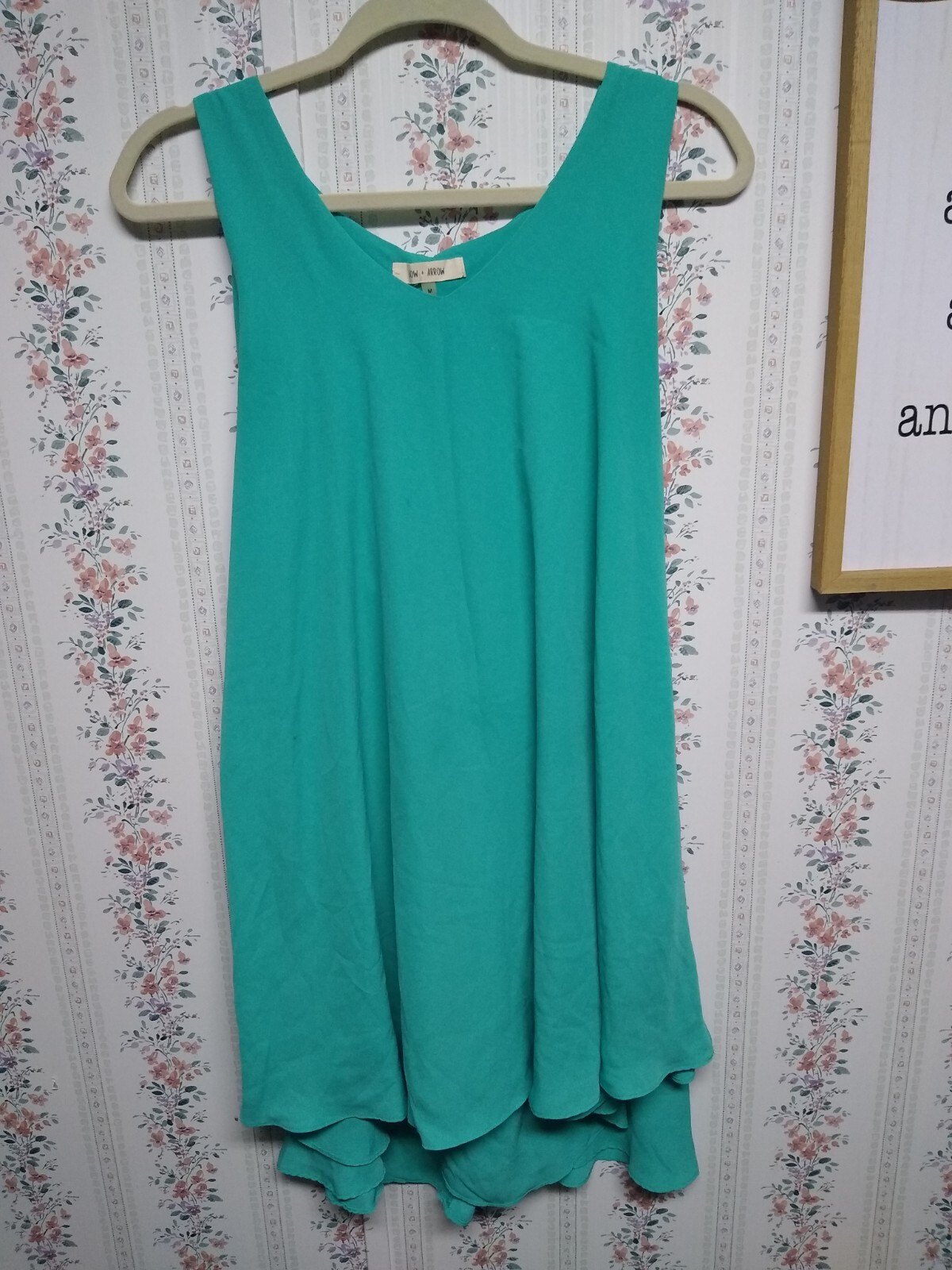 Bow & Arrow Women Blue Casual Sleeveless Summer Dress Size: Medium