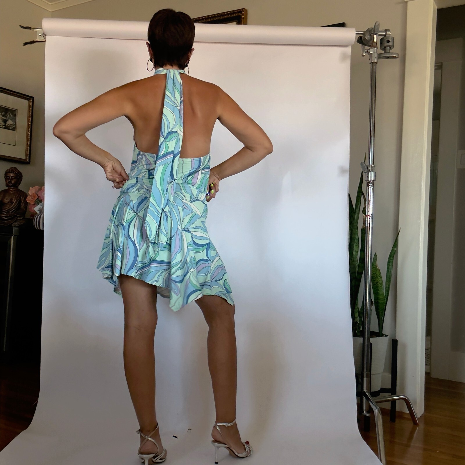 Halter Mini Dress