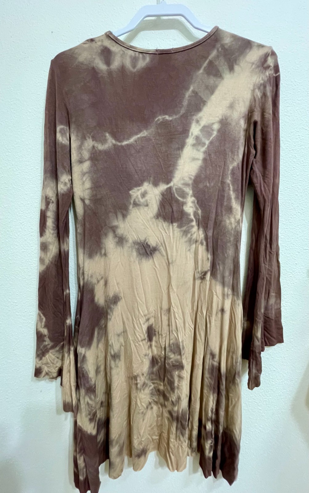 Love Tanjane dress S Brown tye dye worn twice soft stretch hand dyed easy care
