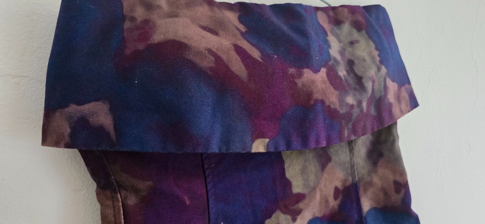 REMAIN BIRGER CHRISTENSEN Strapless Printed Cotton Mini Purple Dress Size S US-6