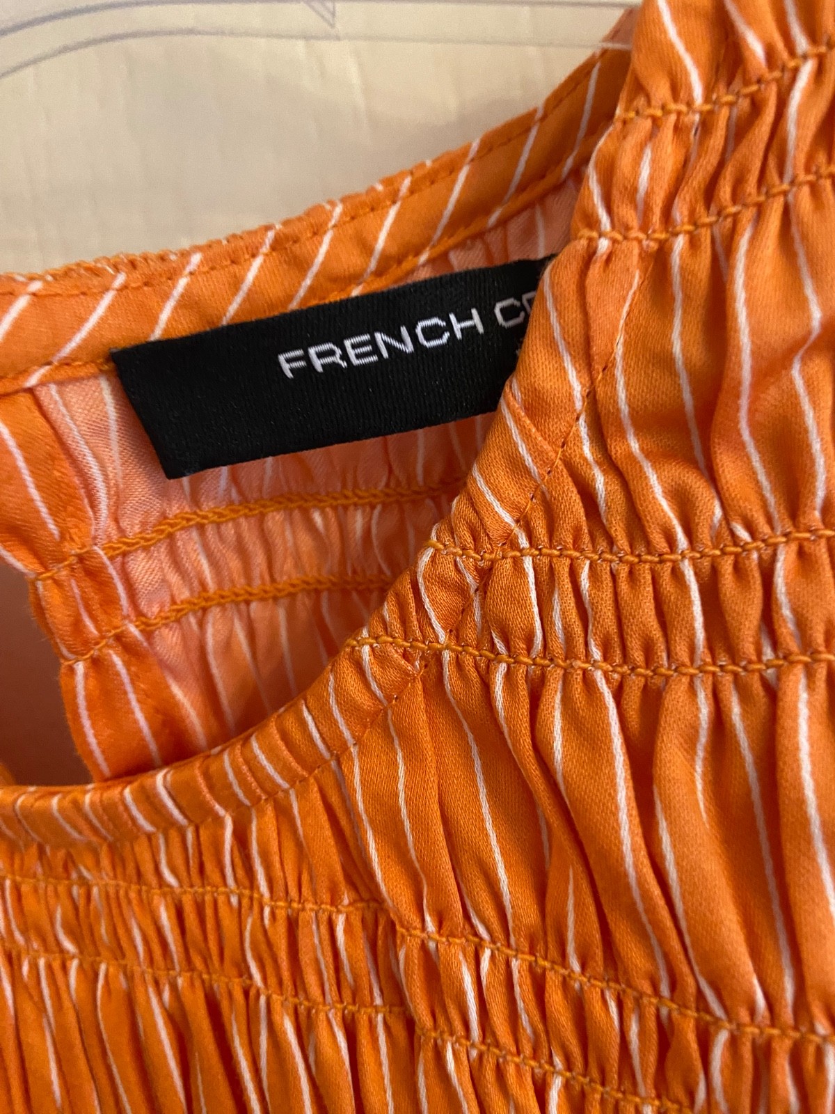 French Connection Orange Dress Size M