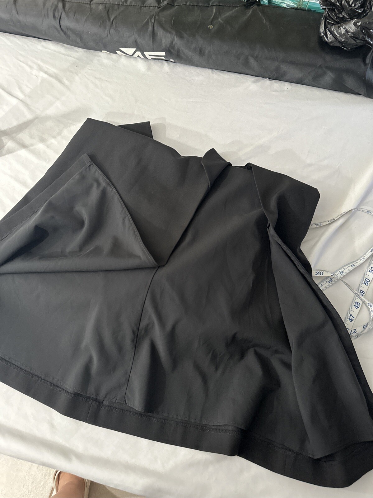 NWT $188 Eliza J [ 6 ] Sleeveless Cascading Ruffle Front Gown in Black #J920