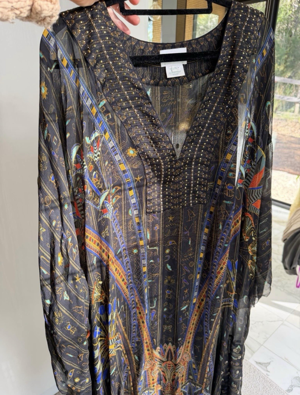 Camilla Gateway To Giza Kaftan L/XL EUC