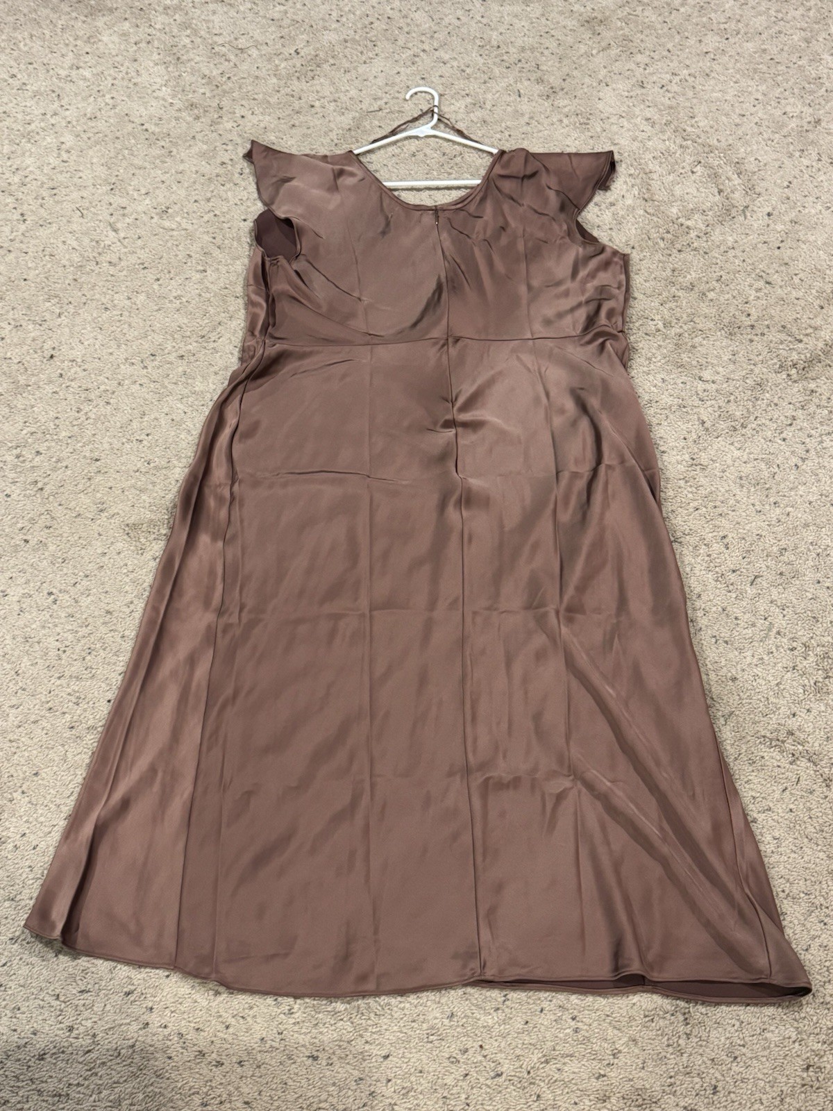 Old Navy The Occasion Satin Flutter Sleeve Dress Size XXL