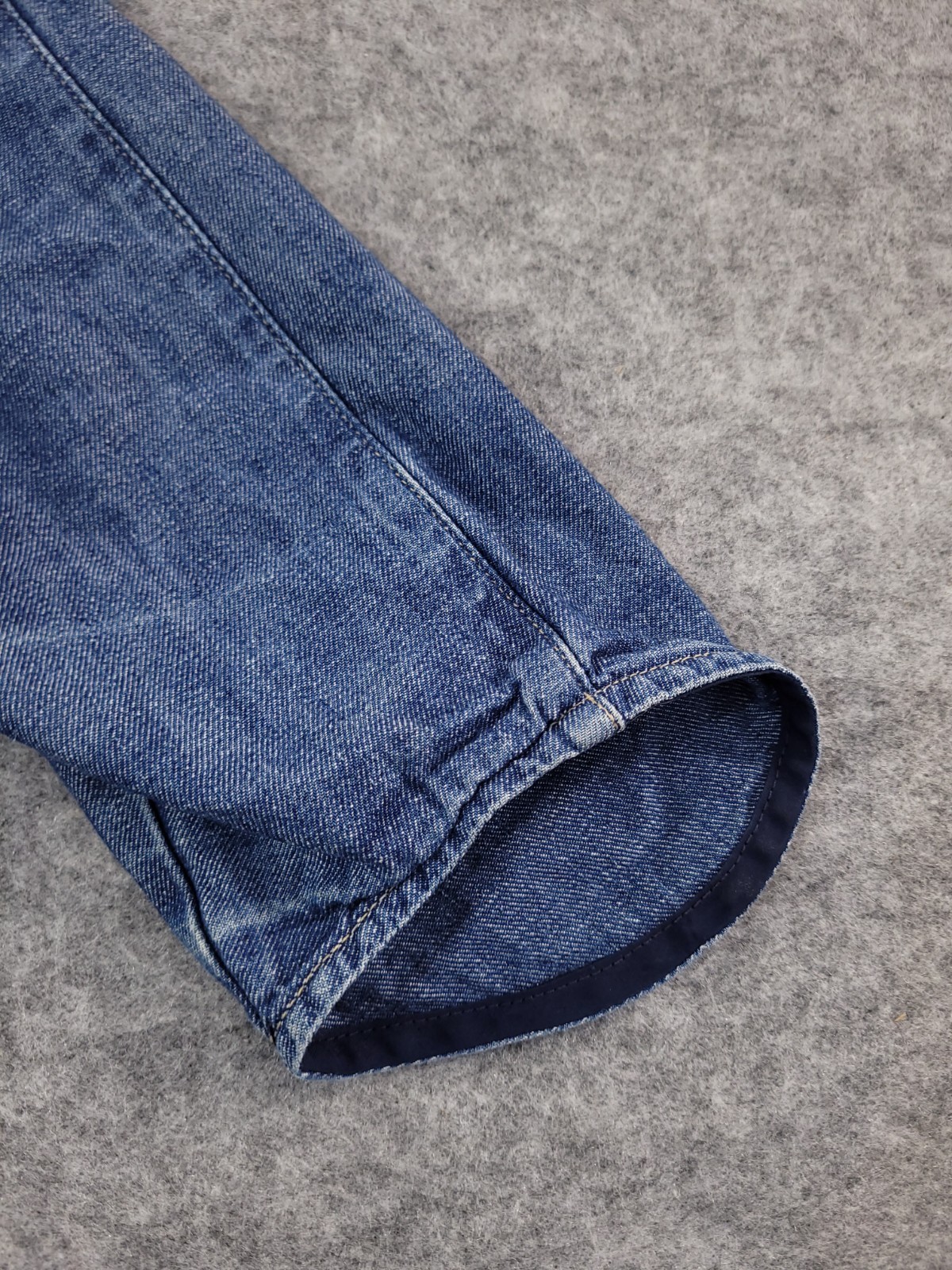 Levis Engineered Denim Dress Size 8 10 Twisted Y2K Vintage Press Stud