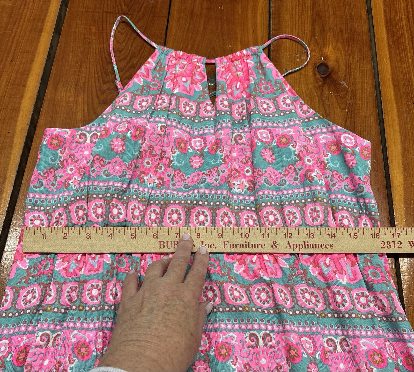 Vineyard Vines Caribbean Foral Maxi Dress Size 14 NEW WITH TAGS! Long