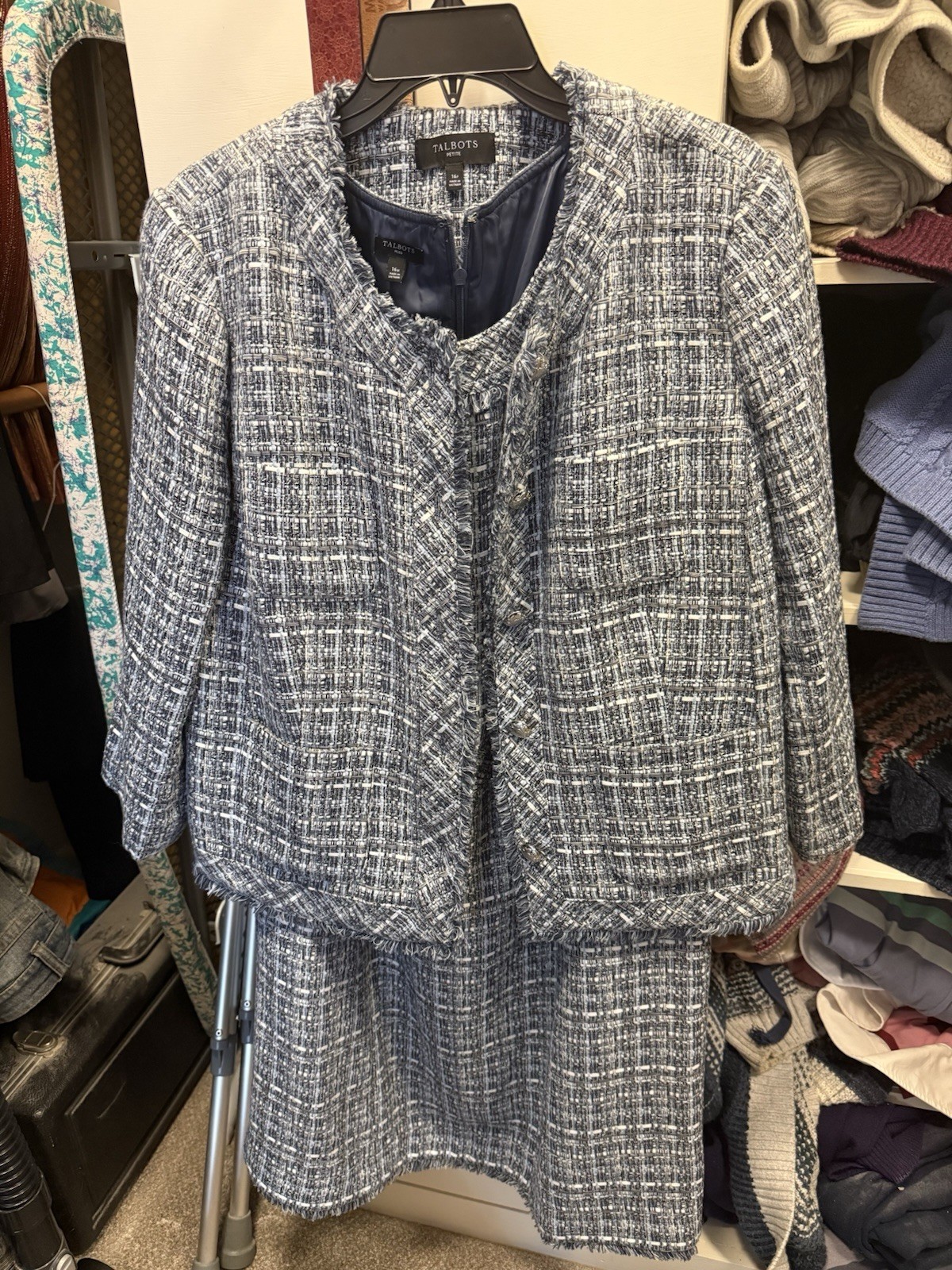 Talbots Dress With Jacket, Size 16