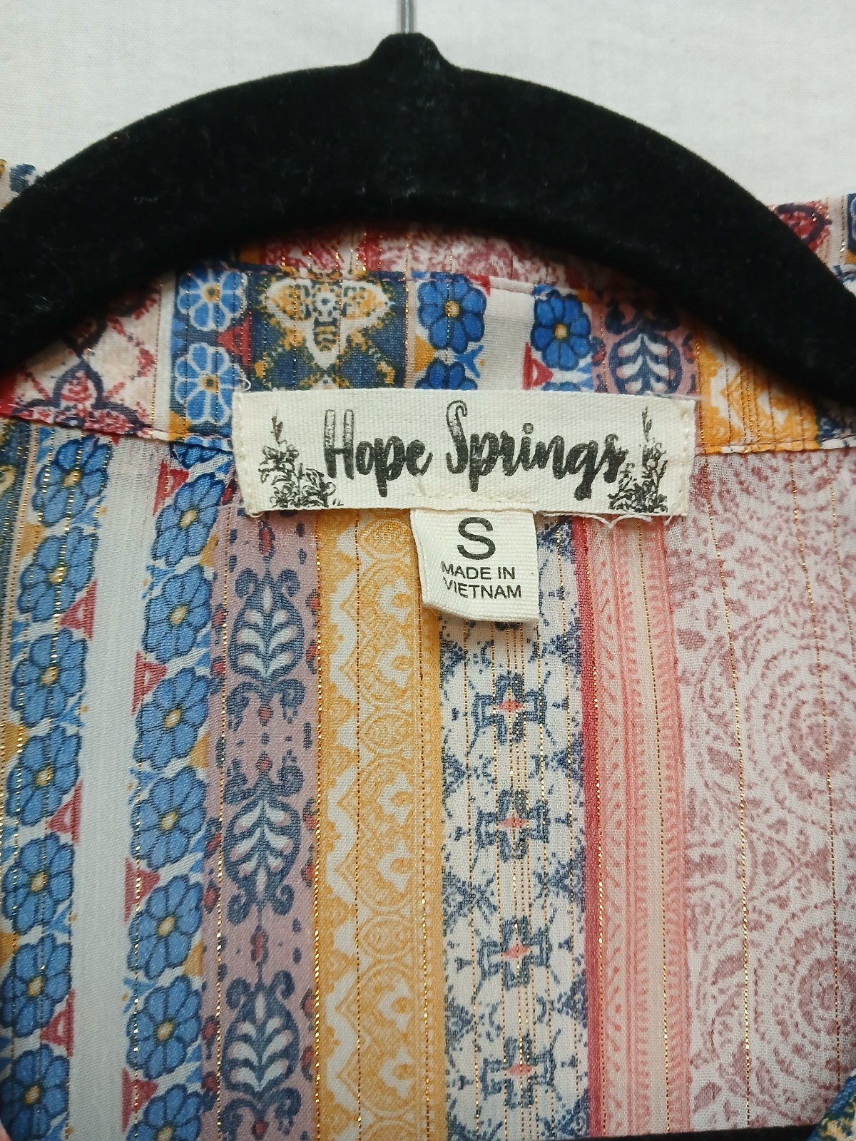 Hope Springs Sheer Duster S Duster Maxi Floral Metallic Boho Festival Fairy