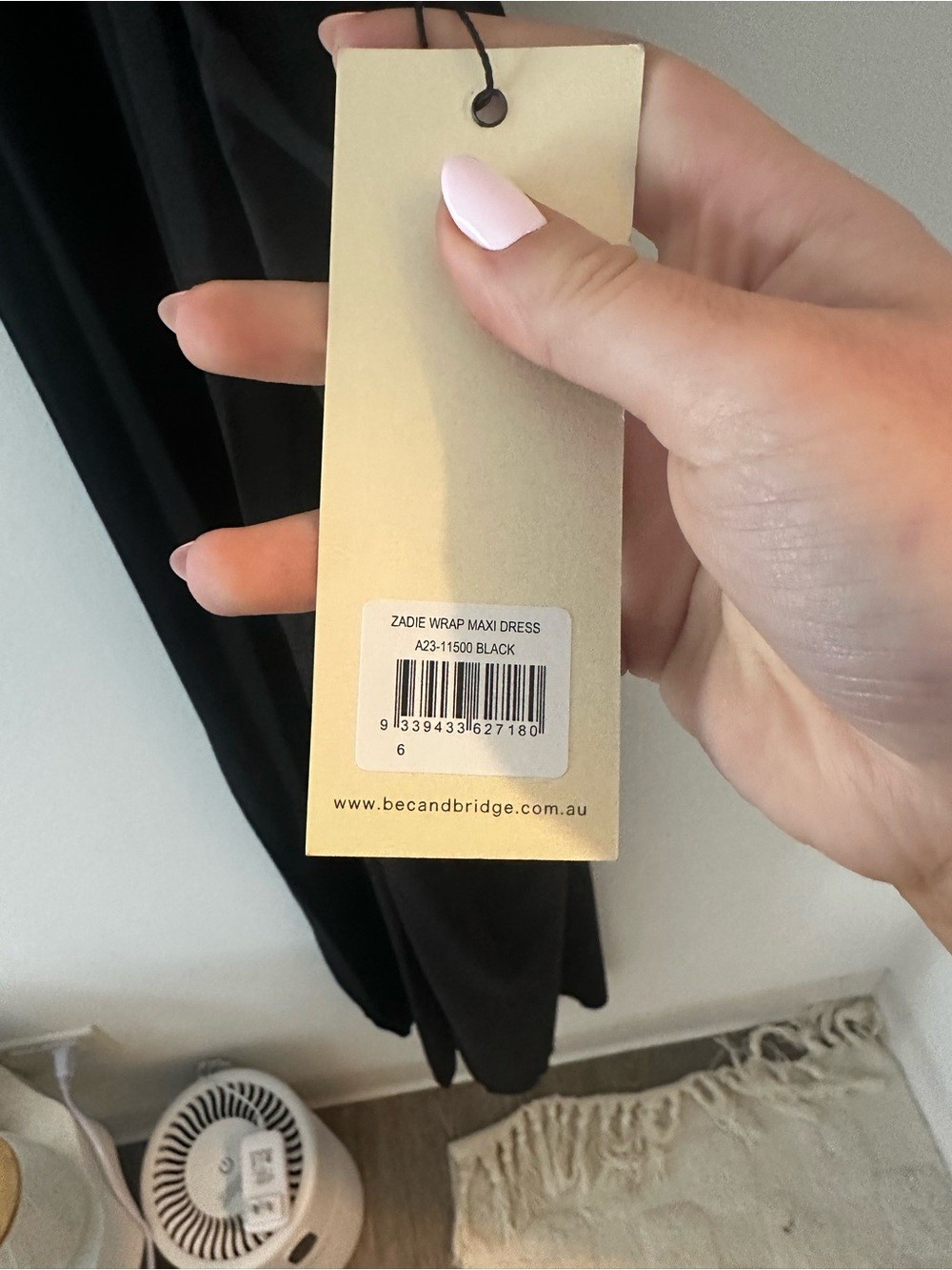 NWT Bec + Bridge Zadie Wrap Maxi Dress