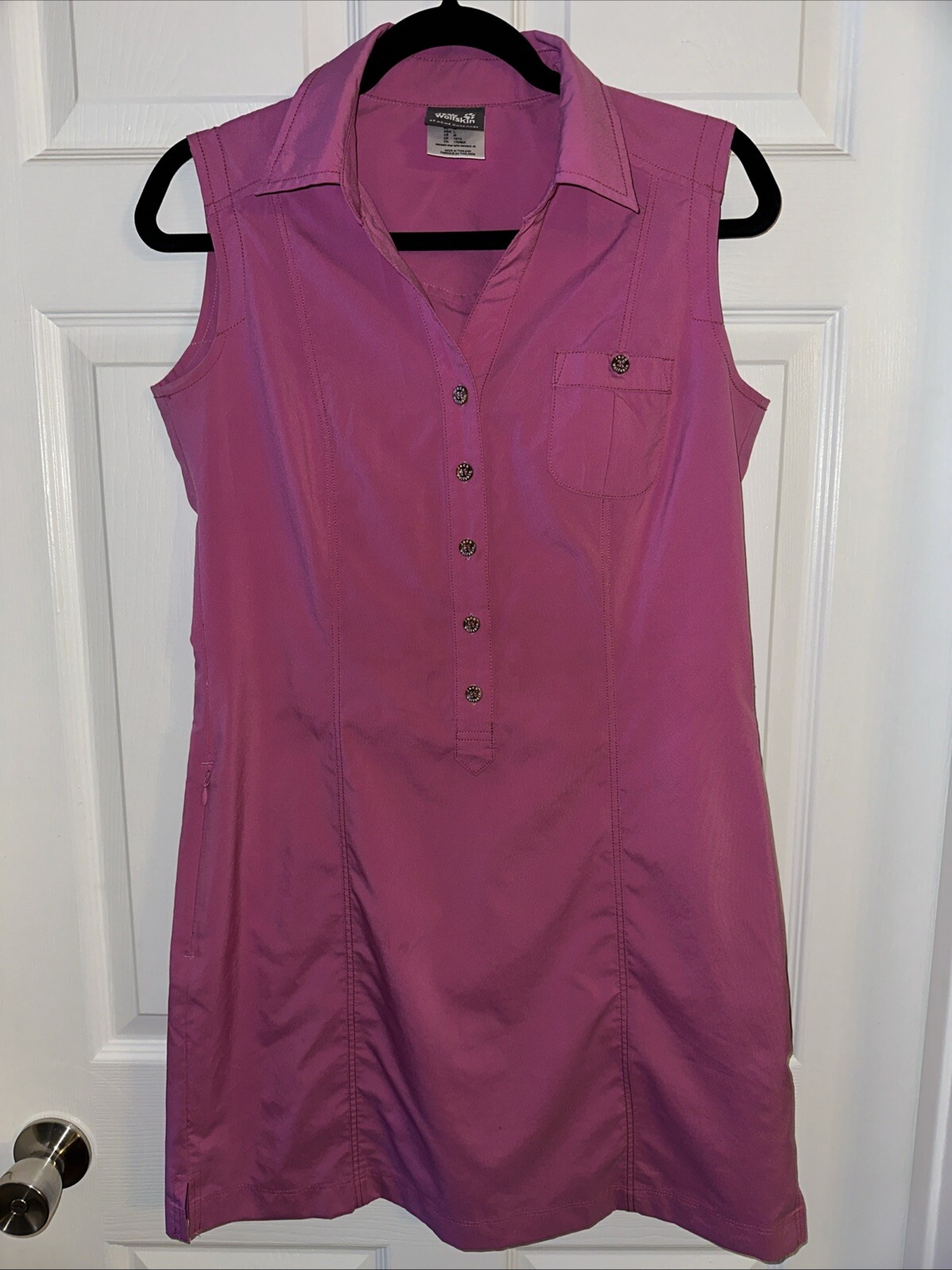 Jack Wolfskin Regular Fit Dress Women All Seasons Size Medium