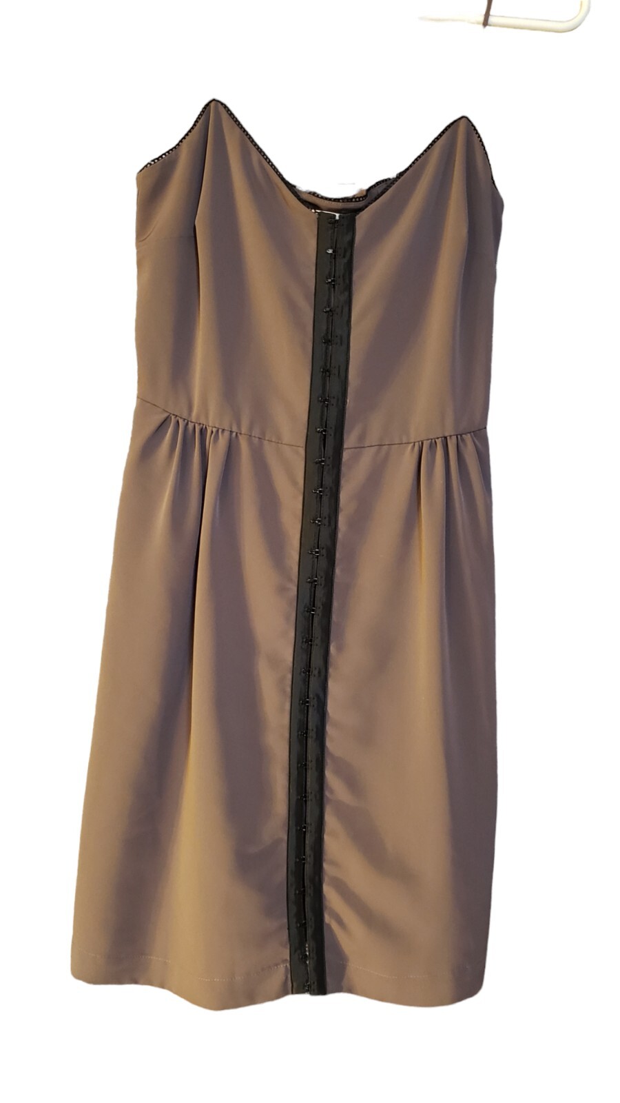 Dolce Vita Womens Slip Dress Size M Corset Back Hook & Eye Spaghetti Straps