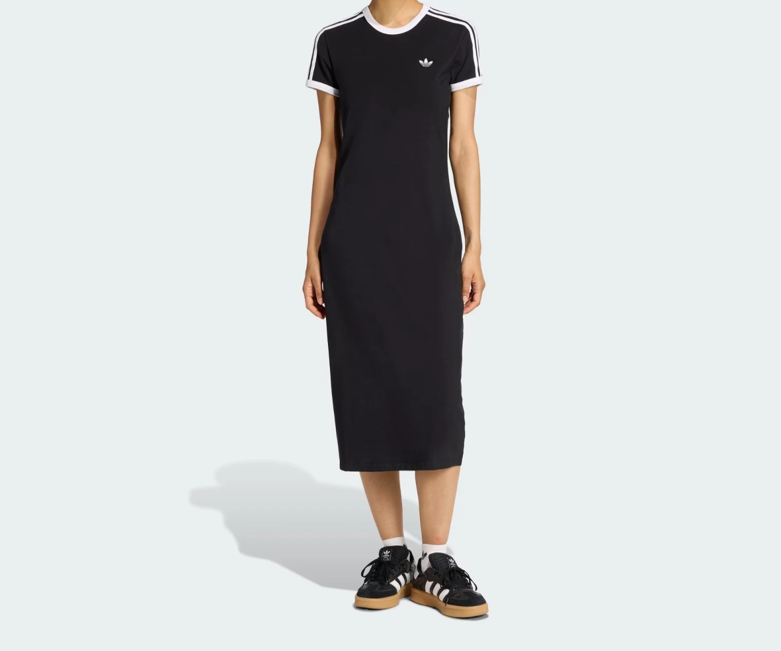 adidas Originals Women’s 3 STRIPES Slim Fit DRESS Black