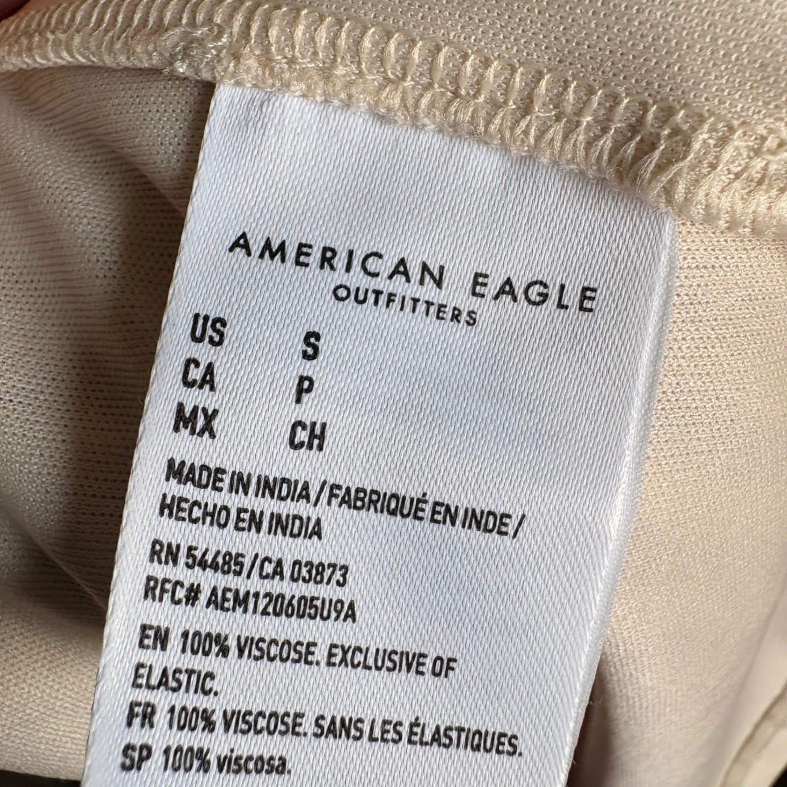 American Eagle Pink White Striped Maxi Dress Button Front Tie Waist Small