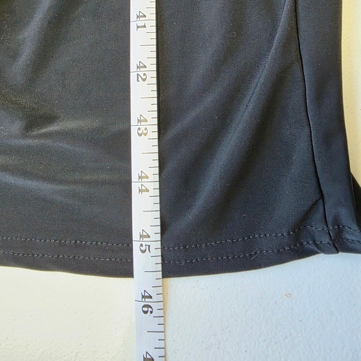 PrettyLittleThing Black Ruched Button Down Maxi Shirt Dress Long Sleeve Size 12