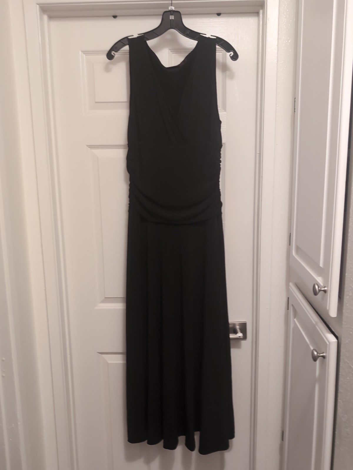 EUC Shape FX Large Black Dress, Ankle Length, Gorgeous!