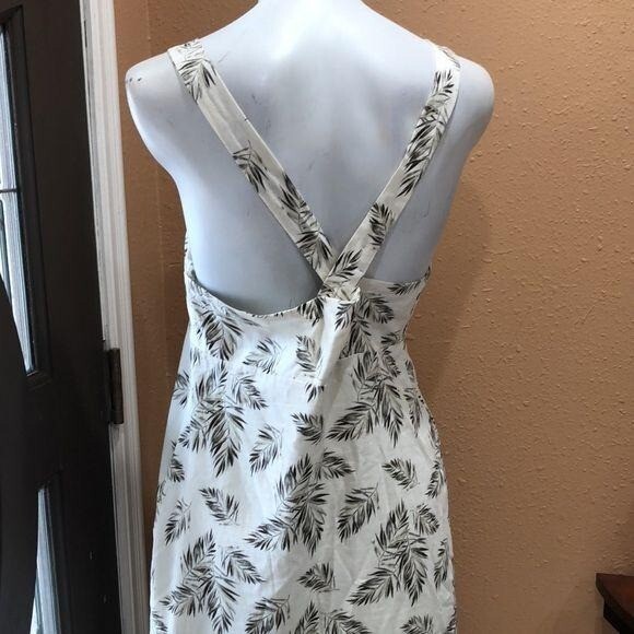 By together beige leaf dress