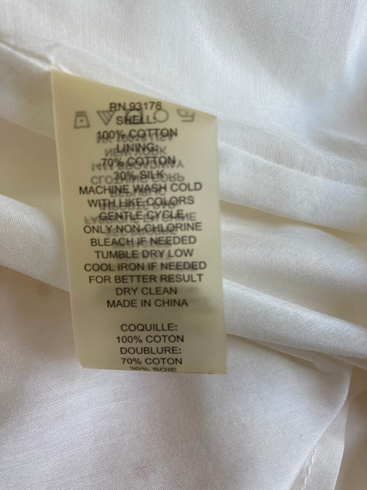 NWT Elie Tahari Fully EMBROIDERED Lined Cotton Fit & Flair Dress Sz 8 White $395