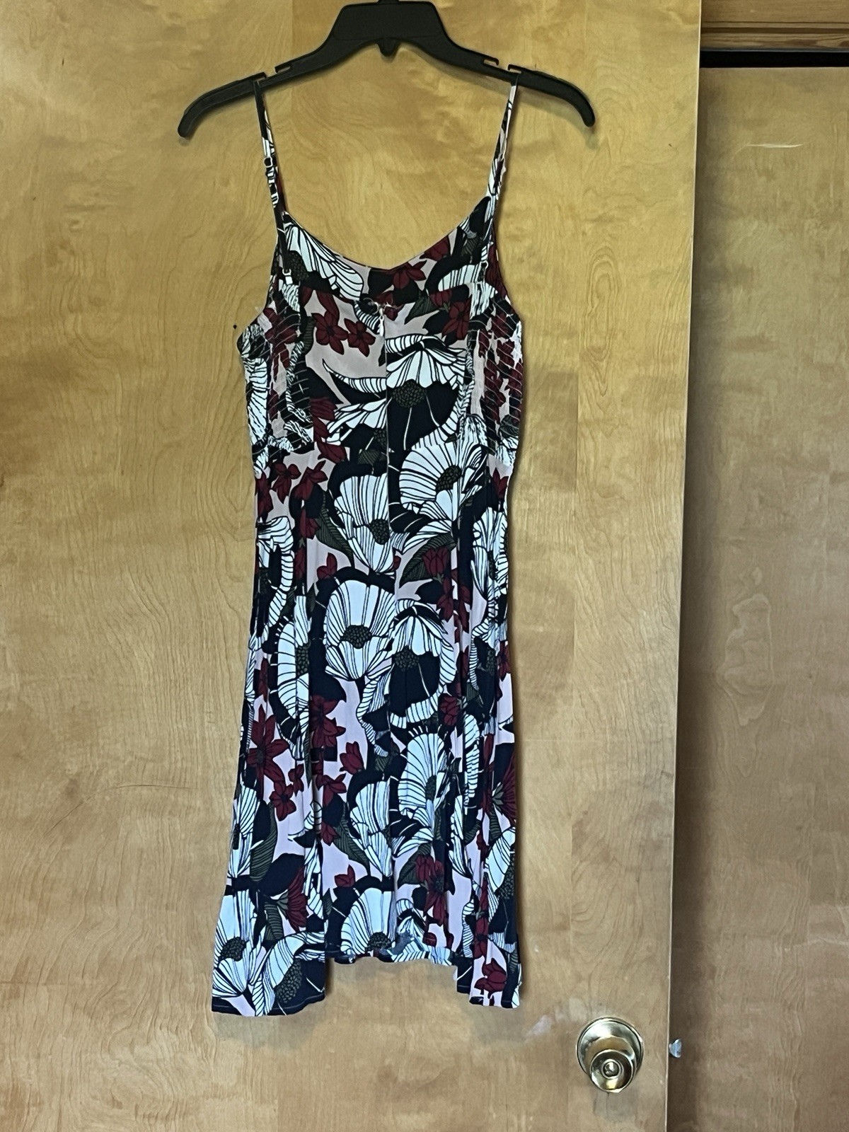 Loft Outlet Spaghetti Strap Flower Dress Size 2