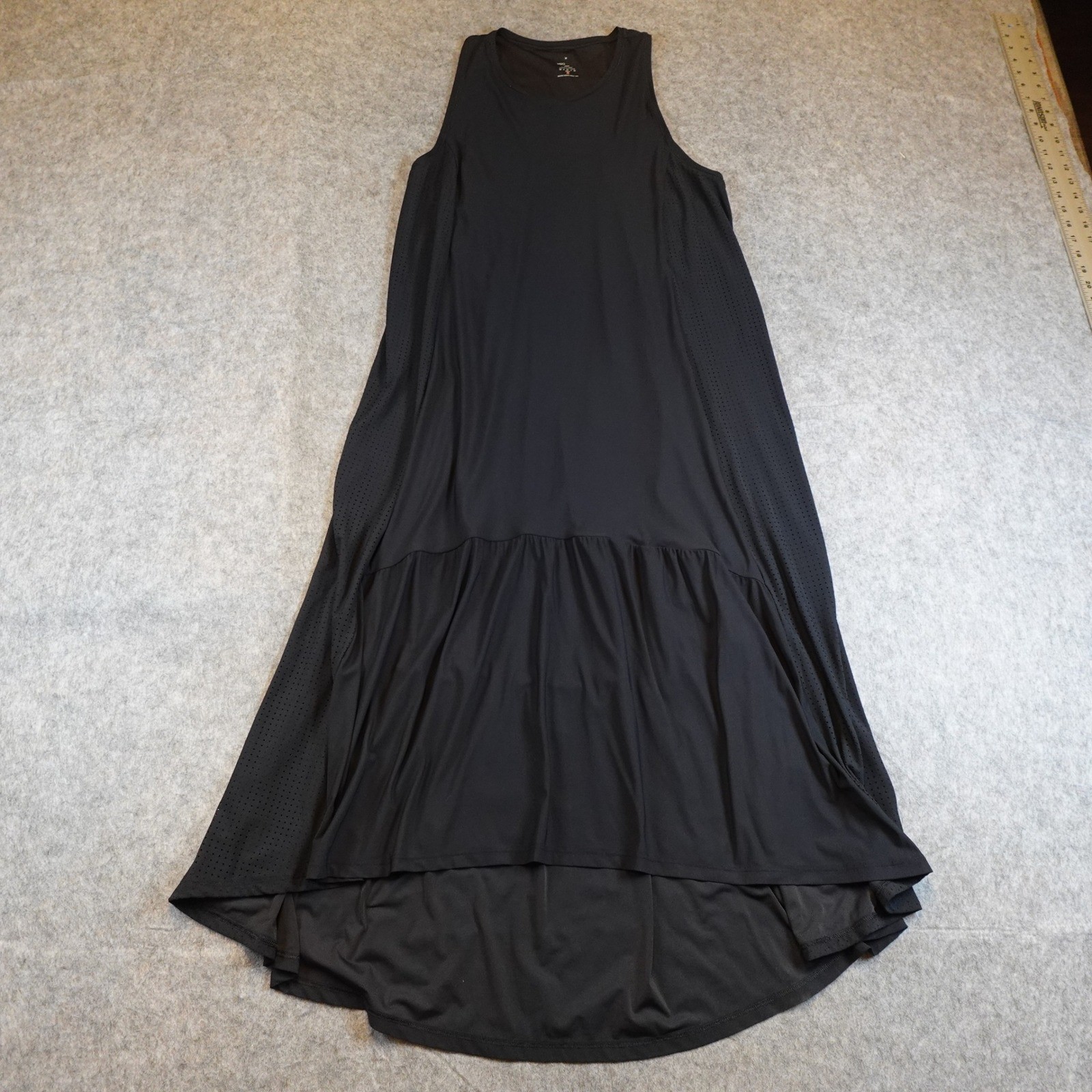 Sweaty Betty Dress Women Medium Black Explorer Ace Midi Dress