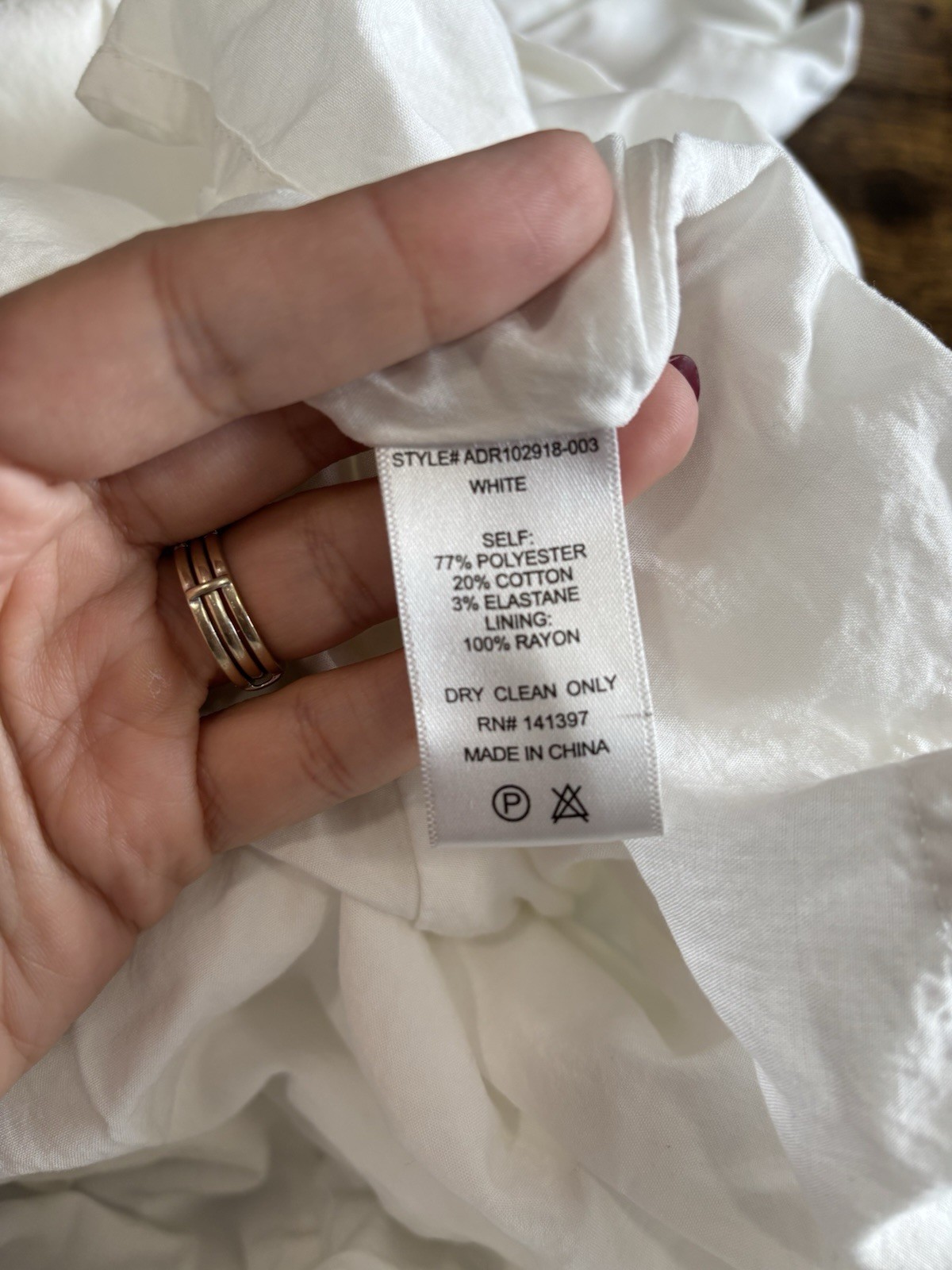 ASTR The Label White Smocked Square Neck Sleeveless Midi A-Line Dress Size L
