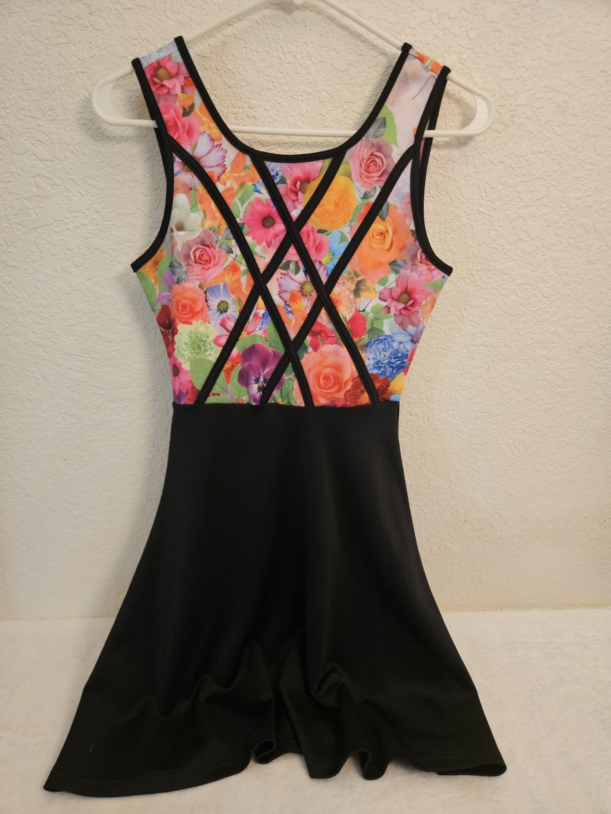 Flamingo Brand Multicolored Floral Botique Dress – Size Small