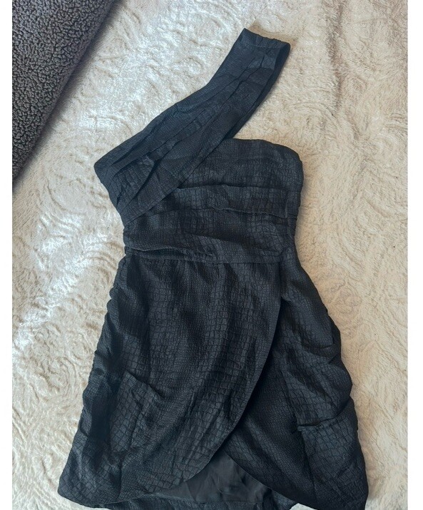 Affliction Black Premium Mini Dress Snake Skin Size 0 Reputation Taylor Swift