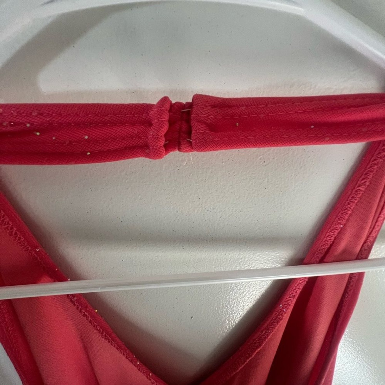 Candy Rocket Pink Sparkle High-Low Dress Size Small