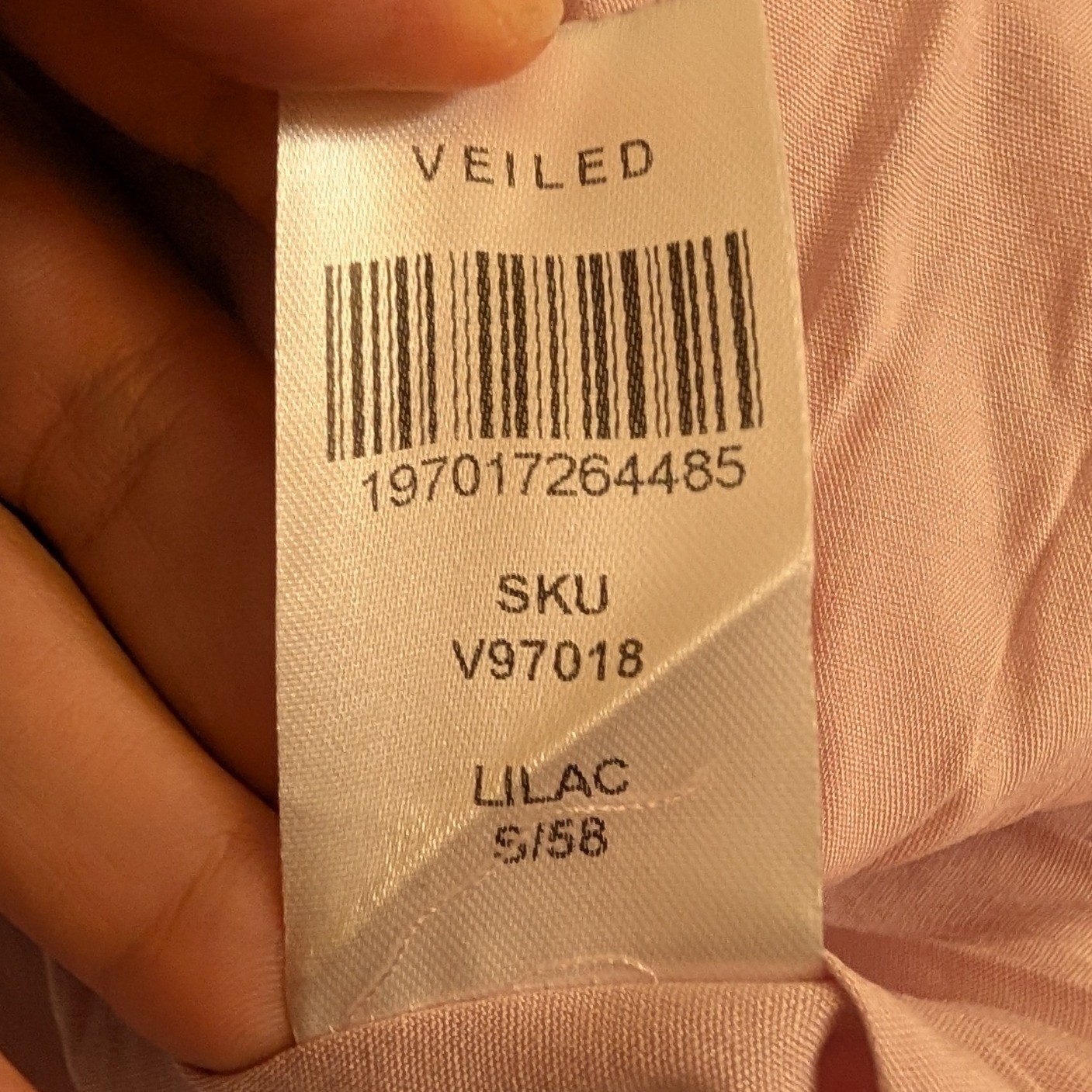 VEILED Selene Silk blend Butterfly Maxi Dress Pastel Pink S/58 NEW modest formal