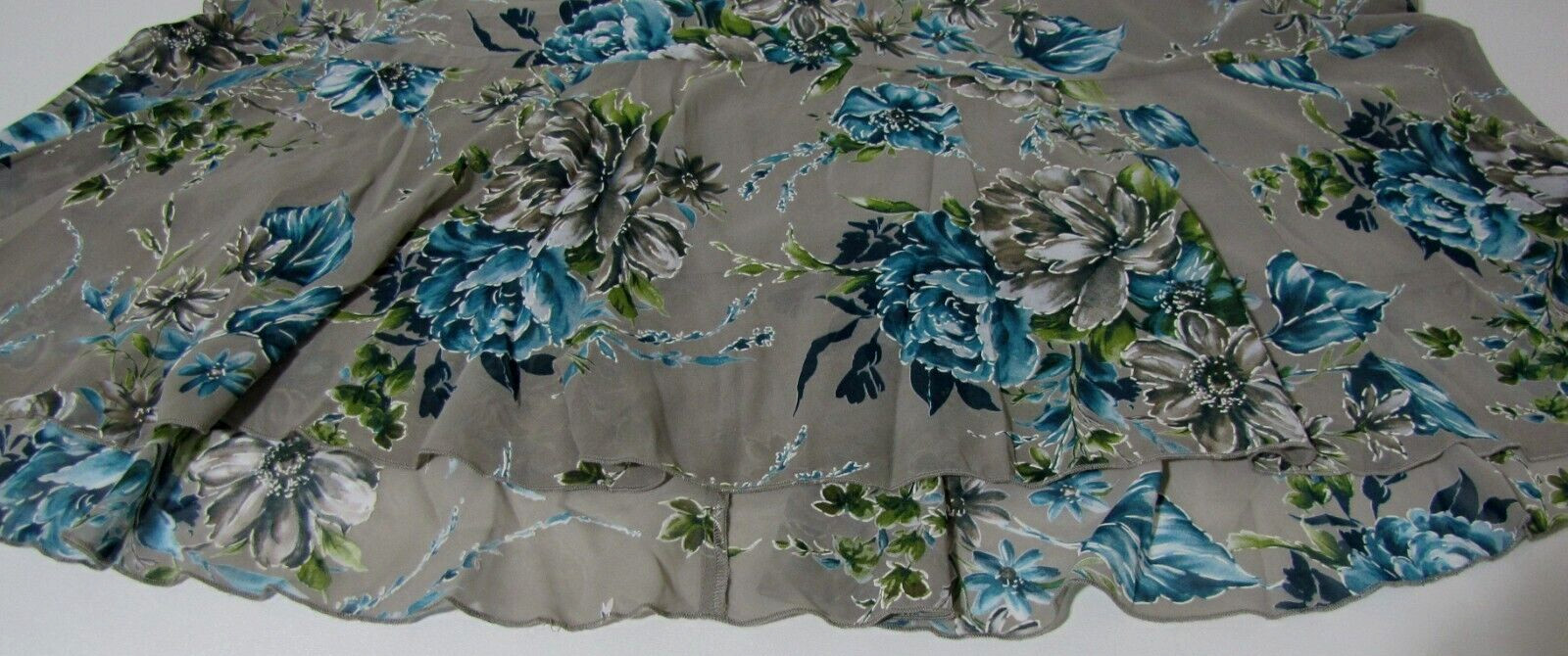 NWT Isabel Hayley Timeless Trends flowy Coctail dress Teal Flowers Women’s 18W