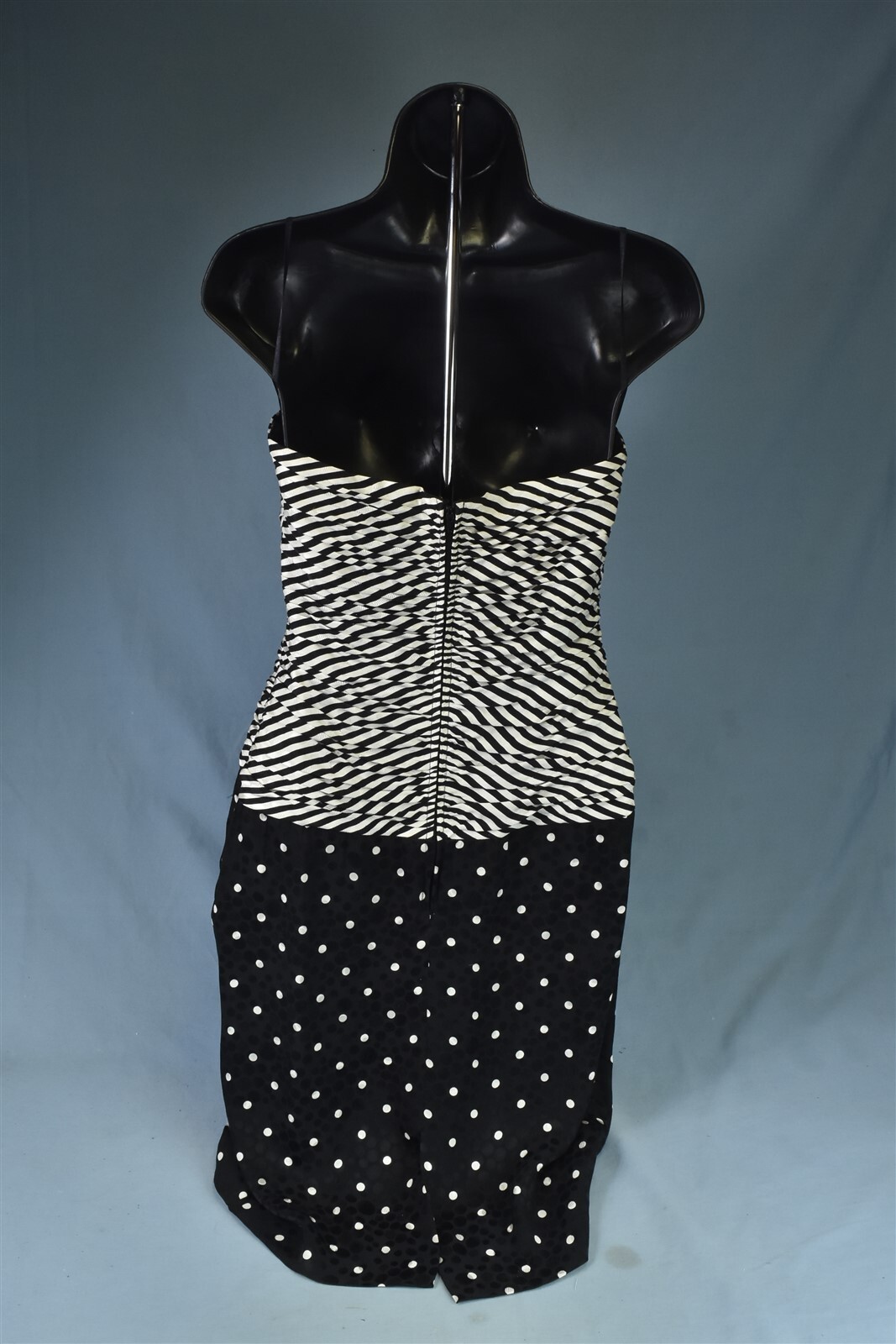 Vintage NEIMAN MARCUS GORGEOUS 100% SILK COCKTAIL DRESS A.J. BARI SIZE 10 #06733