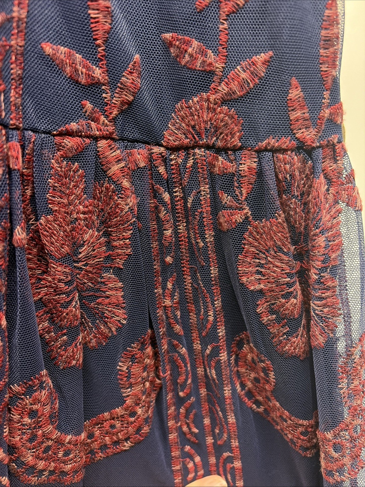 NWT Altar’d State Plum Onawei Maxi Dress – Women’s Small Defect (AS IS)