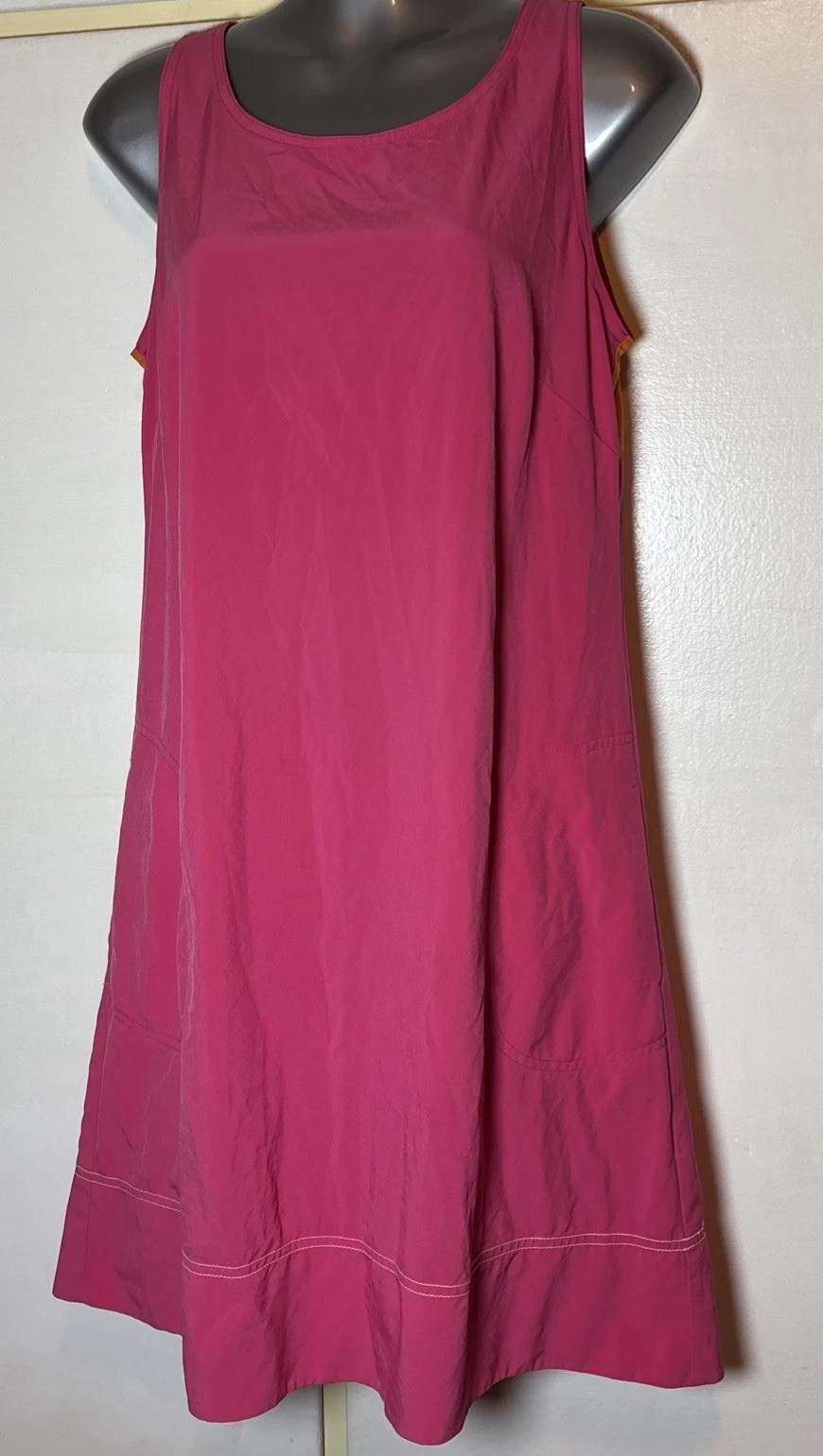 Title Nine Nimblene Illusion Athletic Sleeveless Dress Women Medium