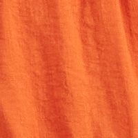 BAR III DRESSES Womens Orange Lined Pullover Cap Sleeve Fit + Flare Dress M