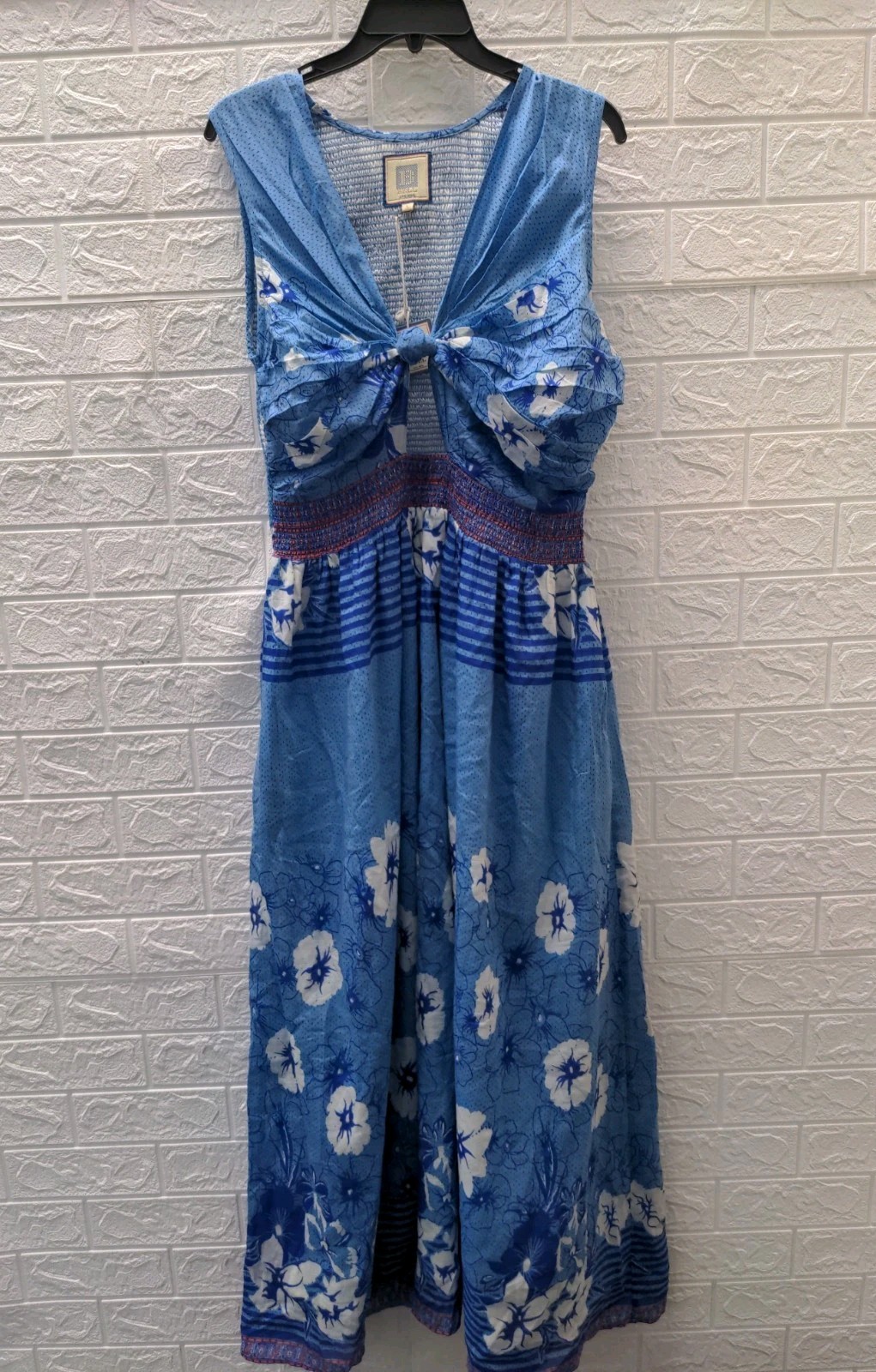 New Bell Willow Cutout Sleeveless Cover Up Maxi Dress Size L