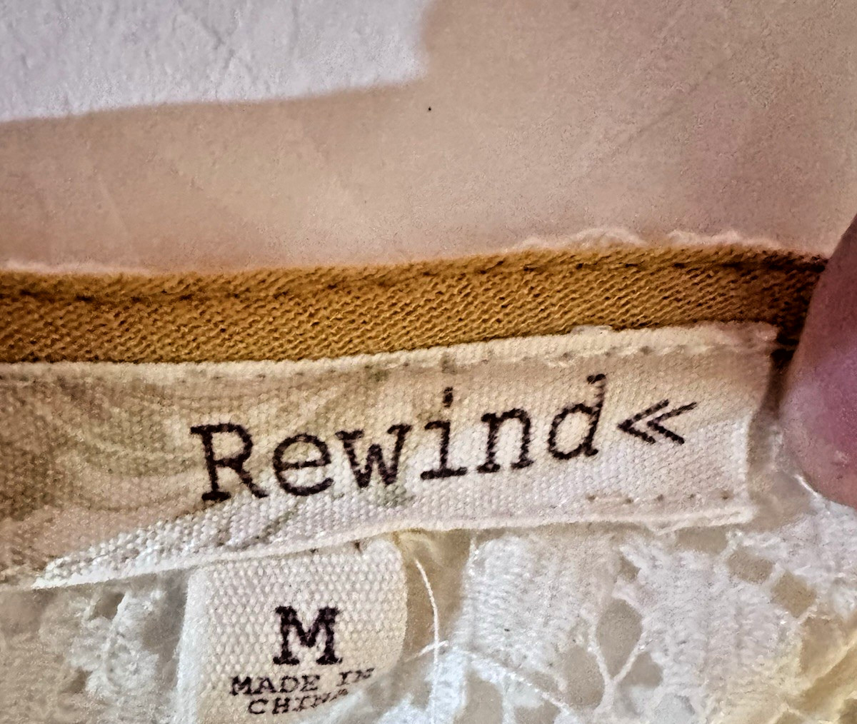 Rewind/Retro Boho Lace – Med-Halter Tunic Mini Dress Spring Elegance