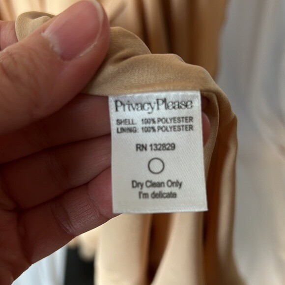 Privacy Please Krause Star Print Maxi Dress in Blush – Size XS