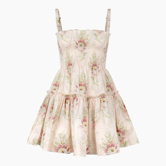 Hill House Home The Seraphina Mini Nap Dress in Paradise Floral Size XS