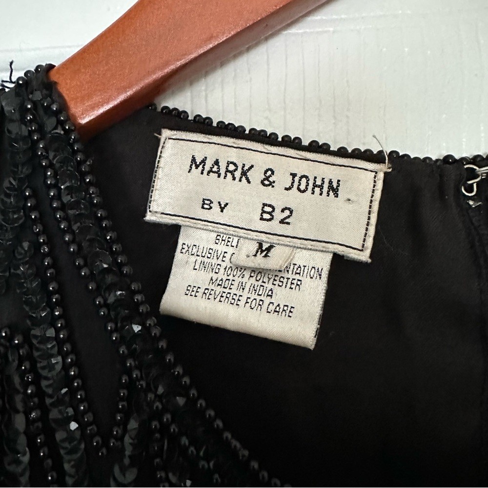 Mark & John by B2 Black Elegant Dress