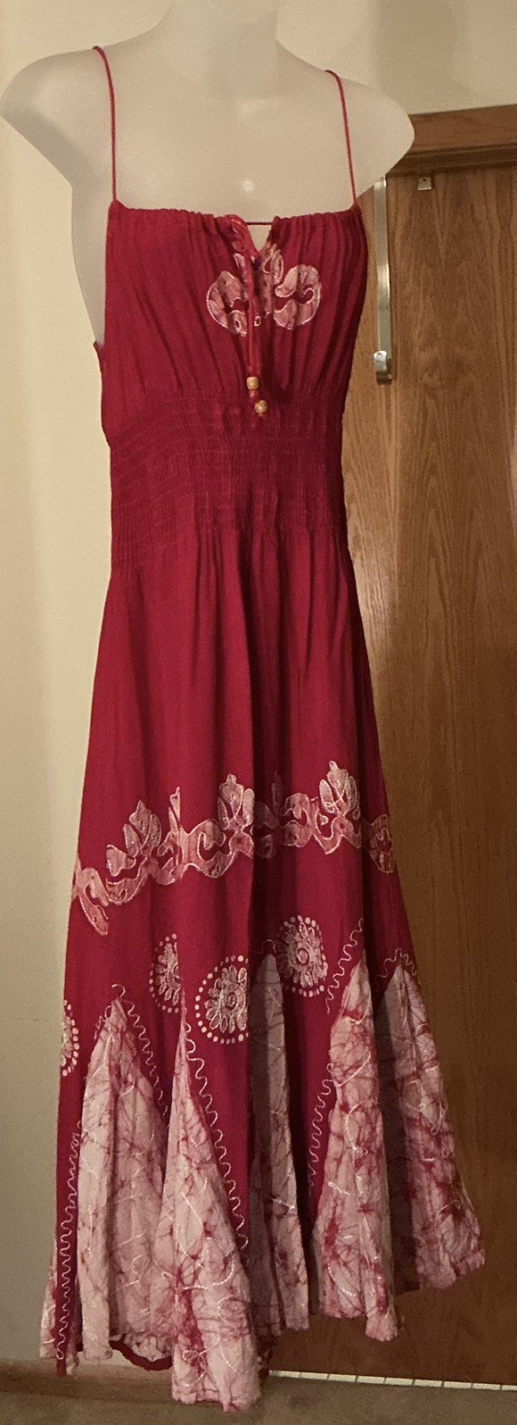 Vintage Y2K Dress Womens One Size Fairy Grunge 90s Paisley Whimsigoth Hippie