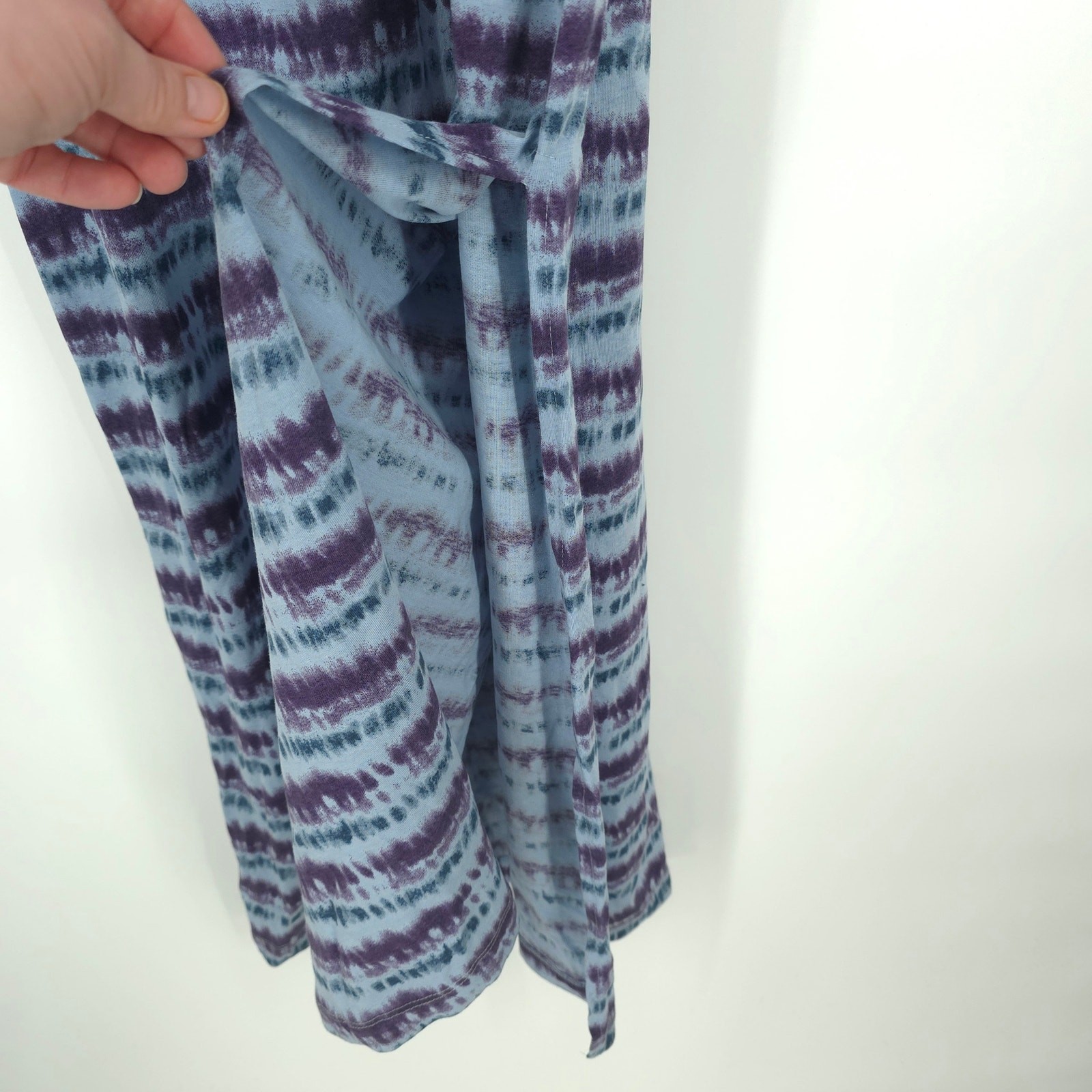 Eddie Bauer Coast and Climb Sleeveless Tie Dye Maxi Dress Size Medium NWT