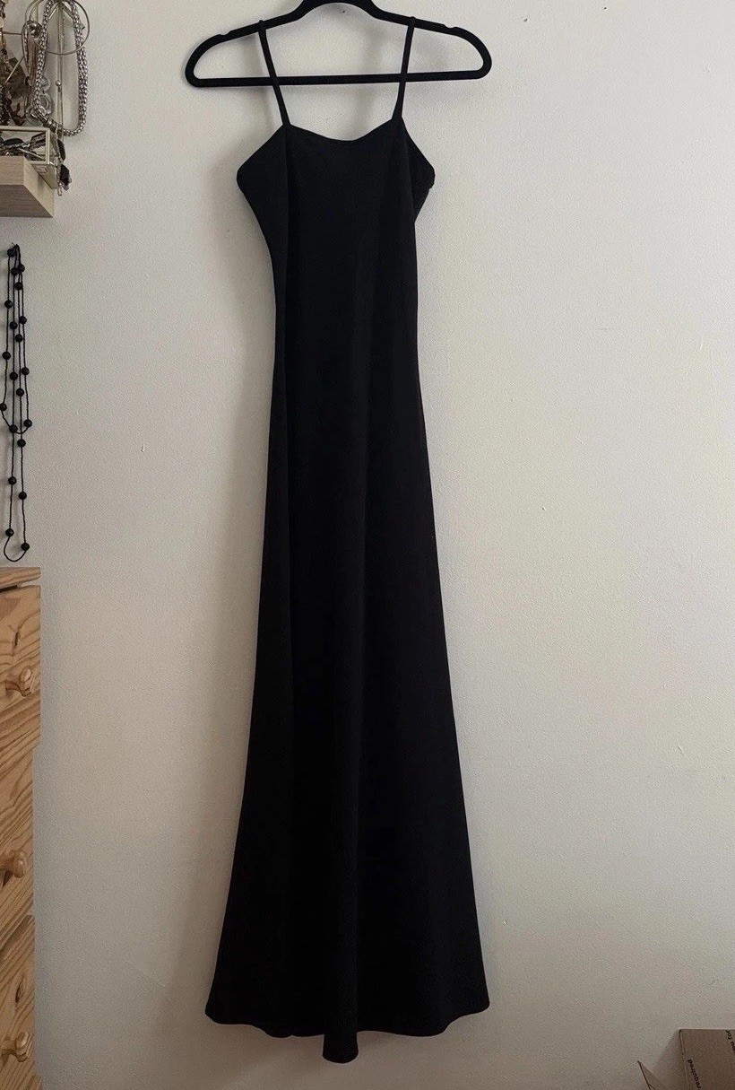Ralph Lauren Collection Womens Vintage Wool Evening Gown Full Length Size 2