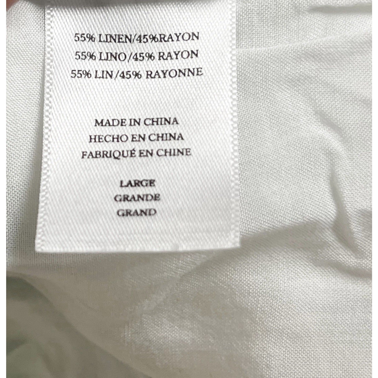 Rails Caralyn Tiered Basil Gingham Linen Casual Picnic Dress Size Large NWT