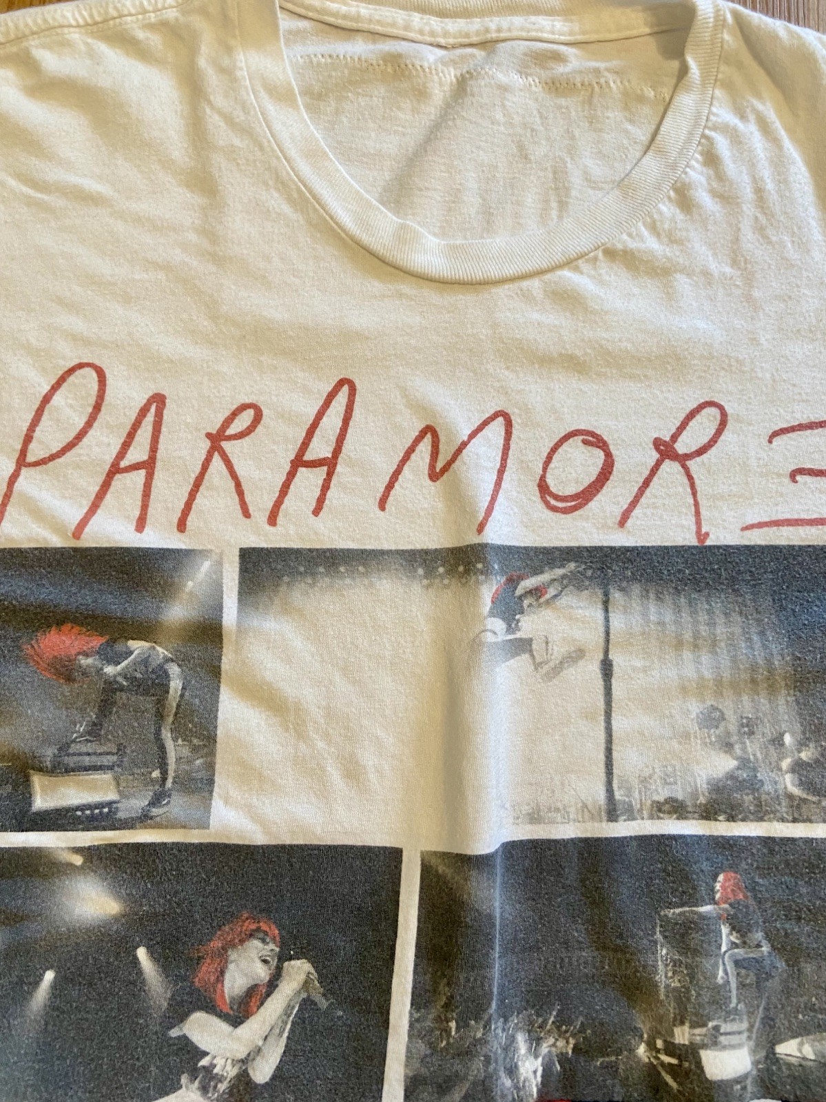 Paramore Reworked OOAK Upcycled Vintage Band Tee Dress L XL Xtra Large Shirt