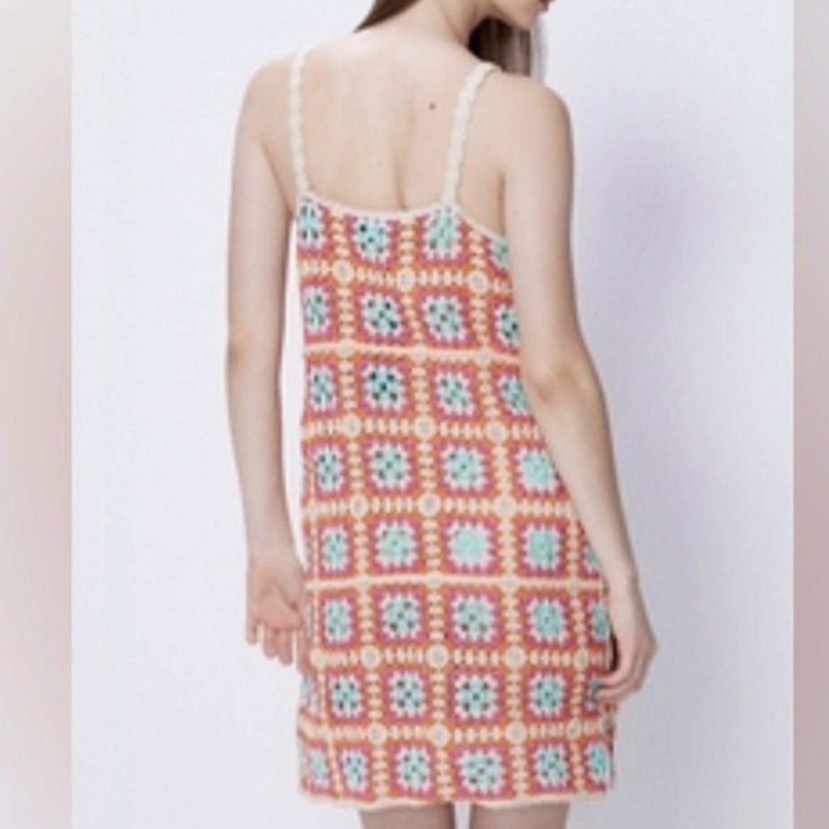 Willow and Wind Crochet Sundress Multi Color Cotton Blend Women’s Size XS – NWT
